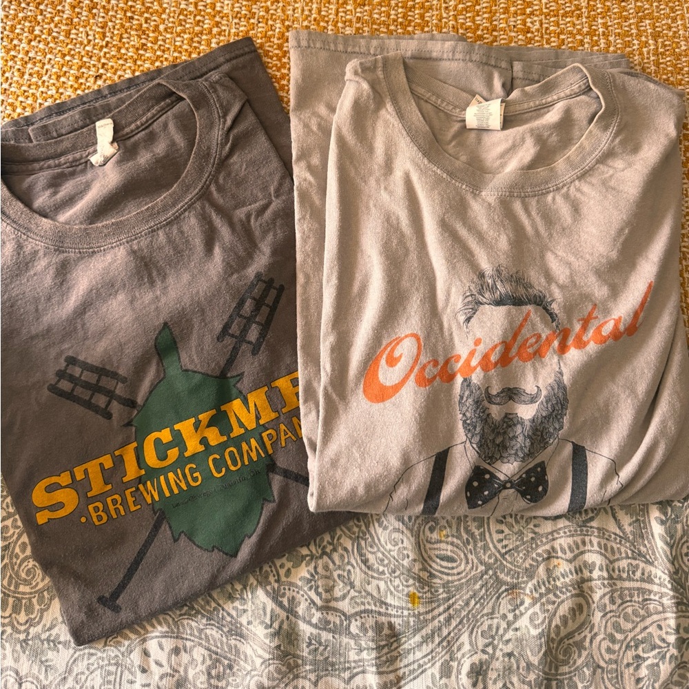Brewery t-shirts vintage